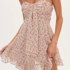 For Love And Lemons Teagan Mini Dress XS